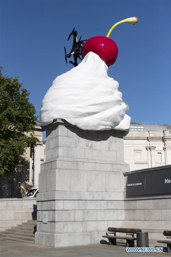 BRITAIN-LONDON-FOURTH PLINTH SCULPTURE-UNVEILING