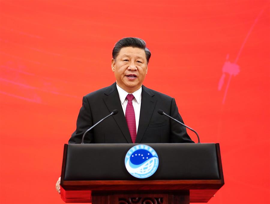 CHINA-BEIJING-XI JINPING-BDS-3 SYSTEM-COMPLETION-COMMISSIONING-CEREMONY (CN)