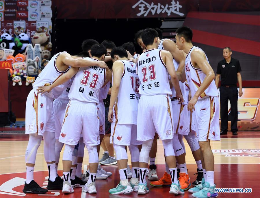 CBA league: Shanxi Loongs vs. Zhejiang Golden Bulls-Xinhua