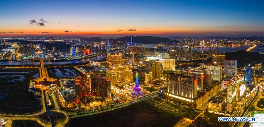 (SkyEye)CHINA-MACAO-AERIAL VIEW (CN)