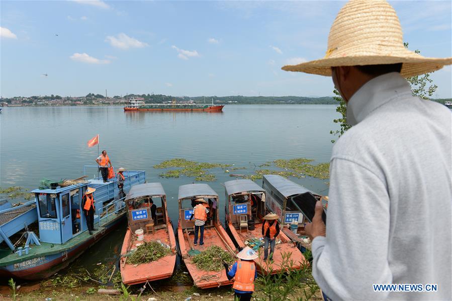 CHINA-HUNAN-CHANGSHA-XIANGJIANG RIVER-CLEANUP (CN)