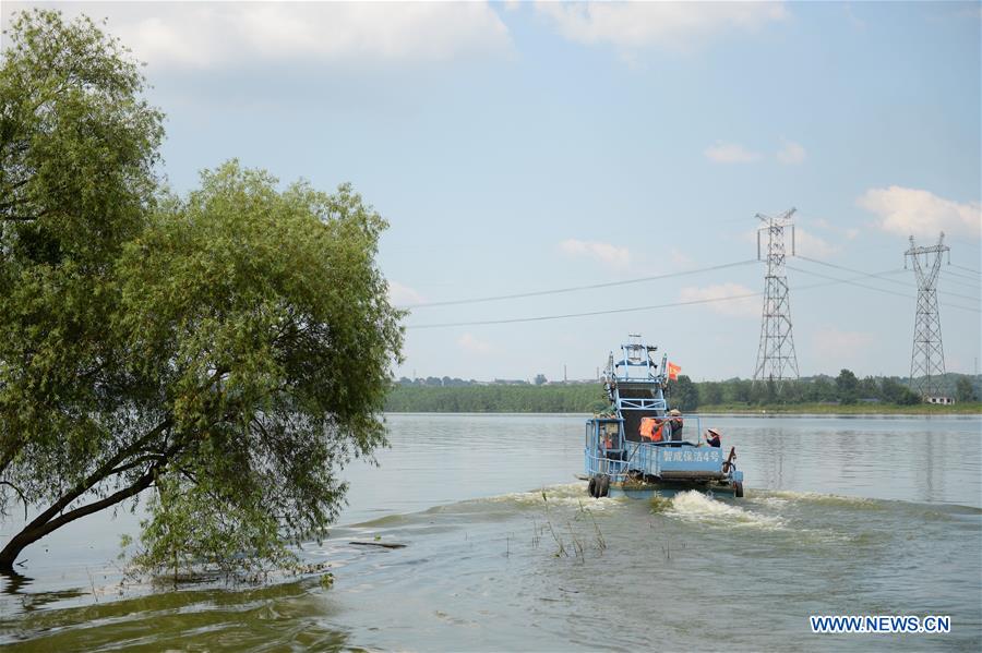 CHINA-HUNAN-CHANGSHA-XIANGJIANG RIVER-CLEANUP (CN)