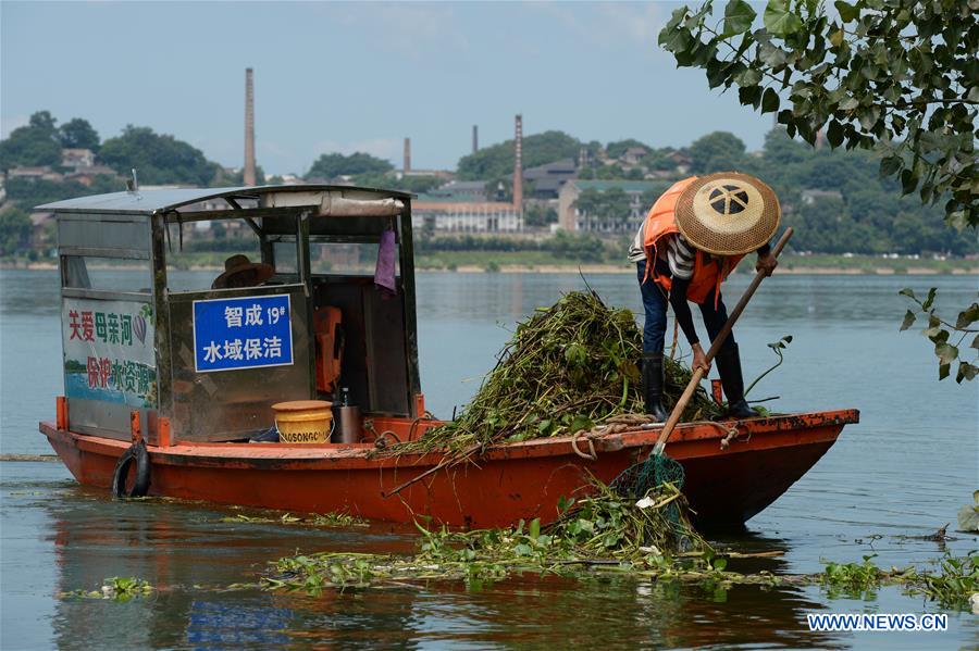 CHINA-HUNAN-CHANGSHA-XIANGJIANG RIVER-CLEANUP (CN)