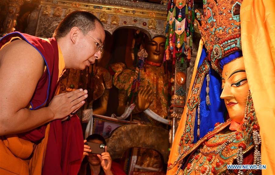 CHINA-TIBET-LHASA-PANCHEN LAMA-VISIT (CN)