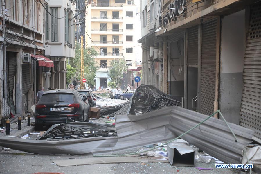 LEBANON-BEIRUT-HUGE EXPLOSIONS-CASUALTIES