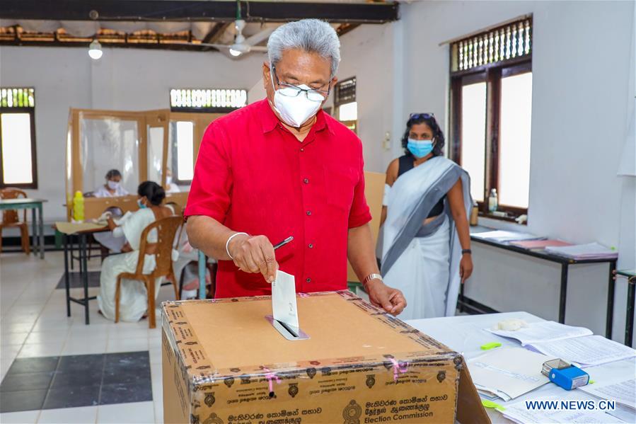 SRI LANKA-PARLIAMENTARY ELECTION-VOTING