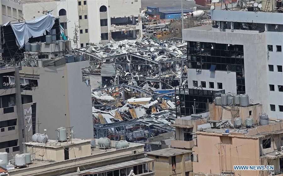 LEBANON-BEIRUT-EXPLOSIONS-AFTERMATH