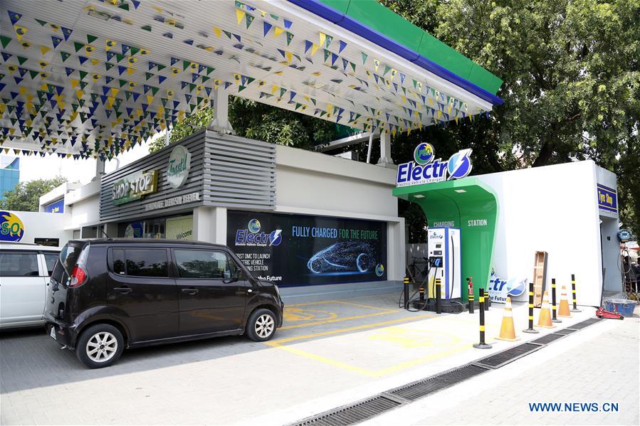 Pakistan State Oil launches first electric vehicle charging station in