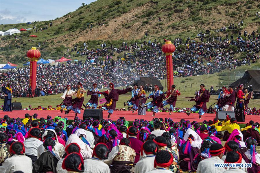 (InTibet)CHINA-TIBET-QAMDO-XIANZI DANCE (CN)