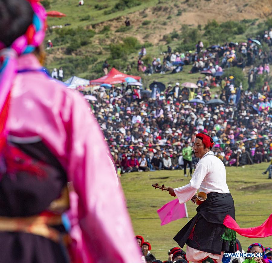 (InTibet)CHINA-TIBET-QAMDO-XIANZI DANCE (CN)