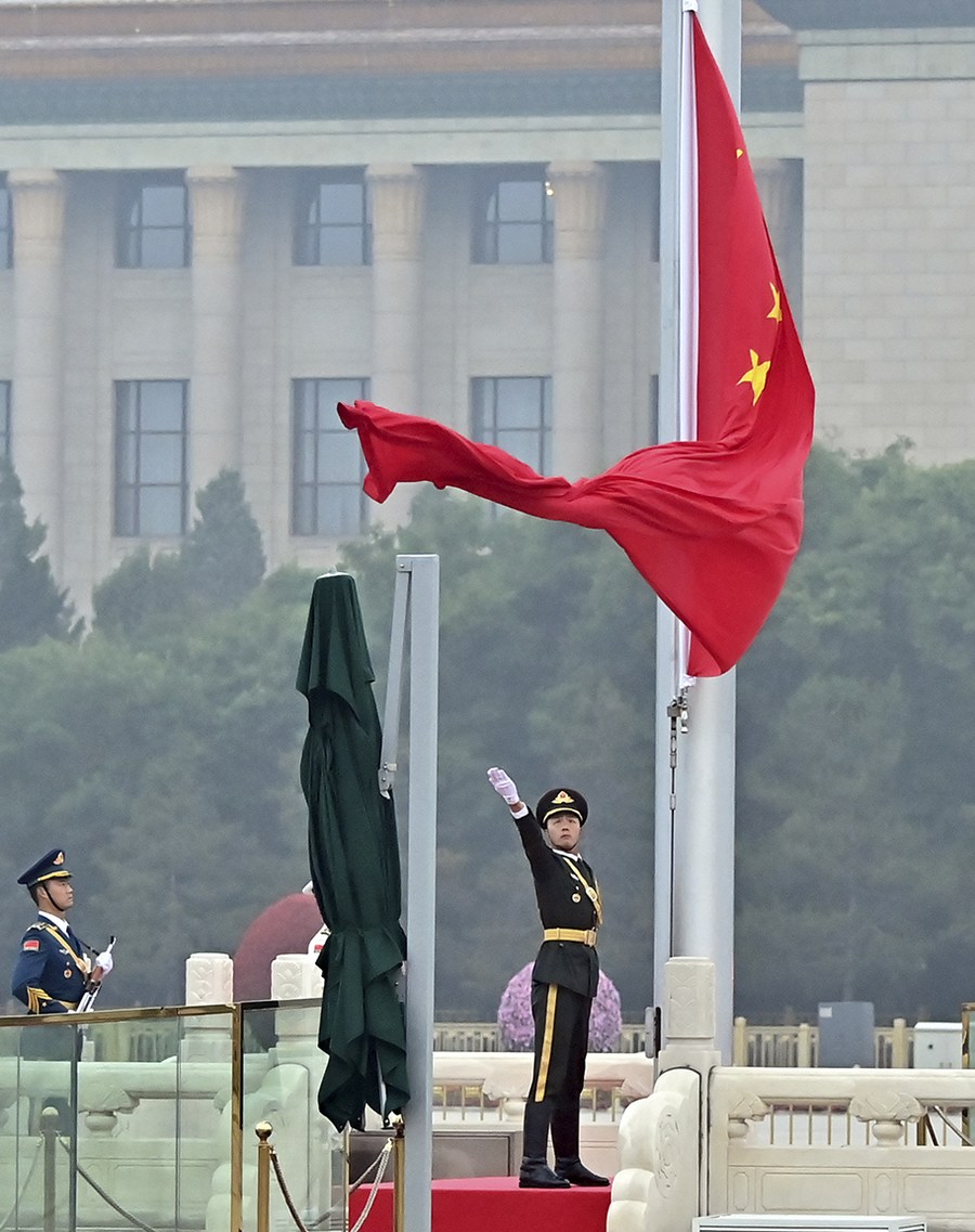 More national flags to fly in China draft law amendment Xinhua