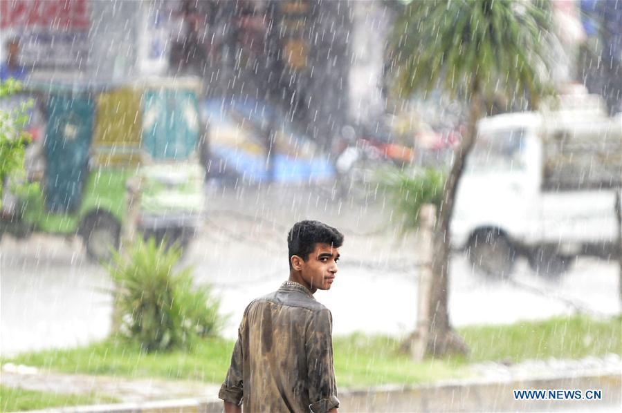 PAKISTAN-RAWALPINDI-MONSOON RAIN