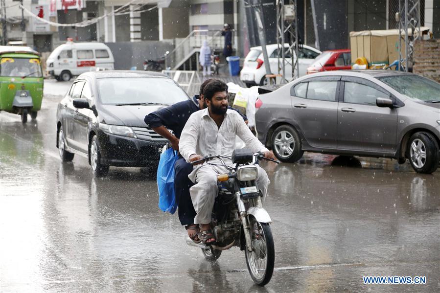 PAKISTAN-RAWALPINDI-MONSOON RAIN