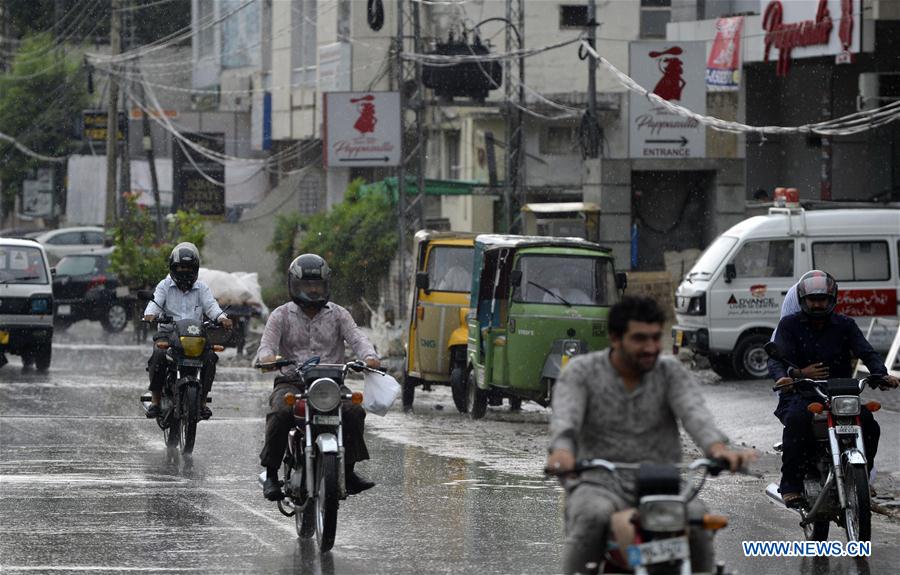 PAKISTAN-RAWALPINDI-MONSOON RAIN