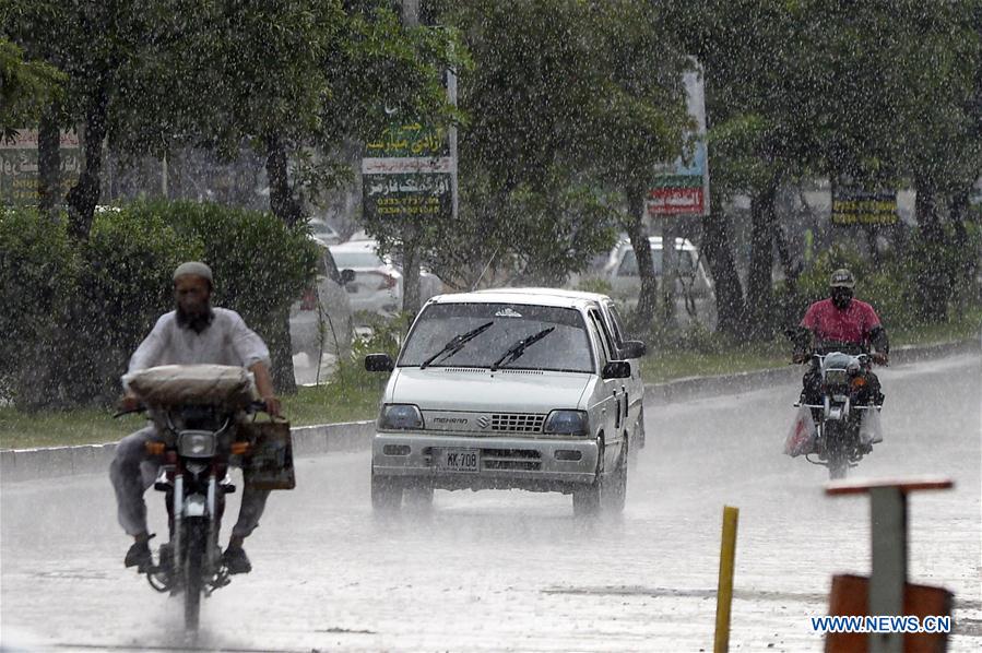 PAKISTAN-RAWALPINDI-MONSOON RAIN