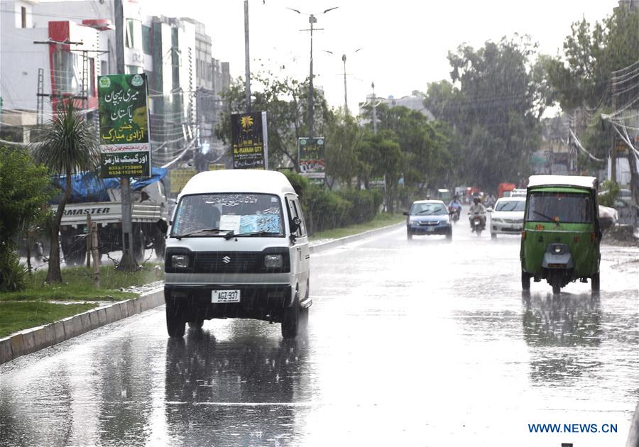 PAKISTAN-RAWALPINDI-MONSOON RAIN