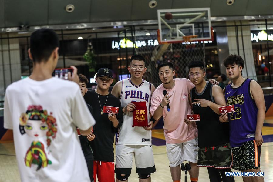 (SP)CHINA-SHENYANG-BASKETBALL ARENA-PRINCIPAL