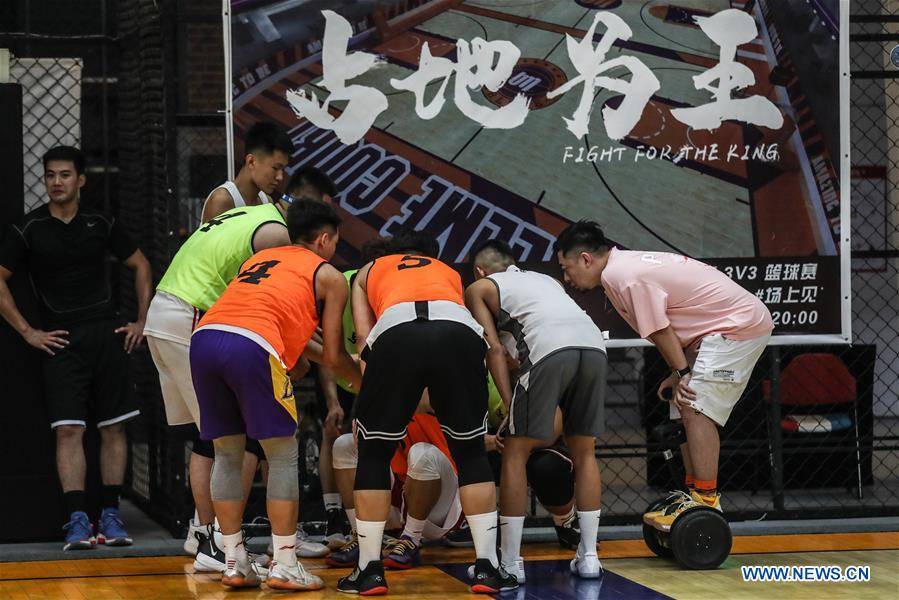 (SP)CHINA-SHENYANG-BASKETBALL ARENA-PRINCIPAL