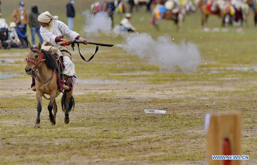 (SP)CHINA-TIBET-NAGQU-HORSE RACE(CN)