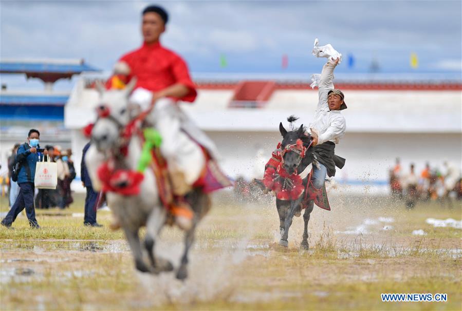 (SP)CHINA-TIBET-NAGQU-HORSE RACE(CN)