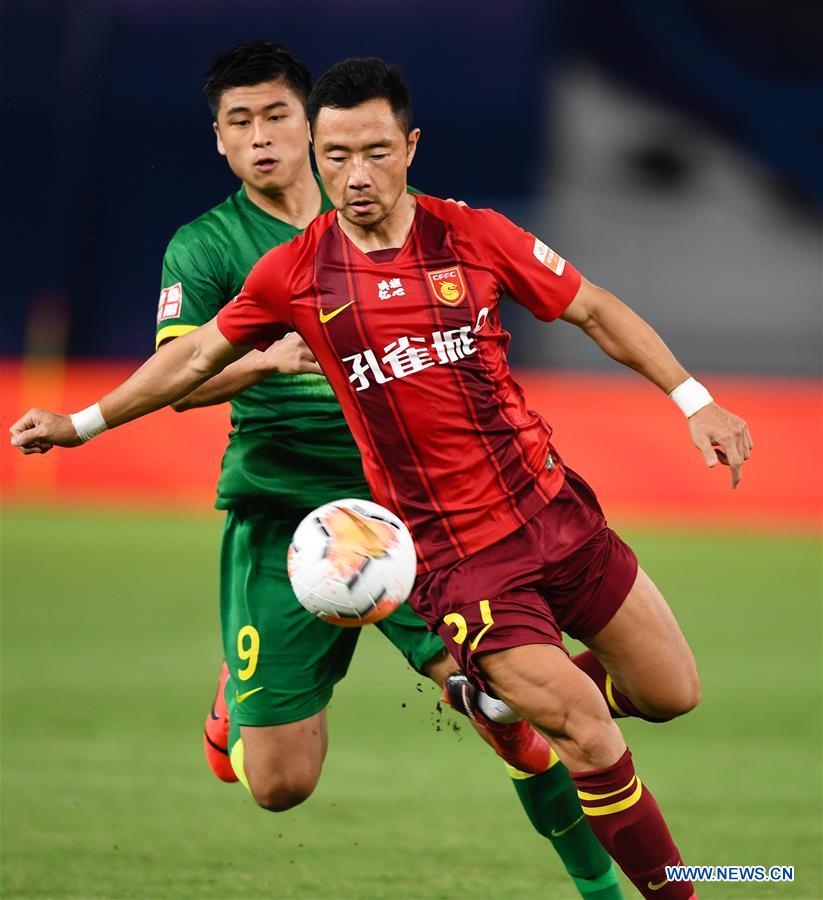 (SP)CHINA-SUZHOU-FOOTBALL-CHINESE SUPER LEAGUE-BEIJING GUOAN VS HEBEI CHINA FORTUNE (CN)