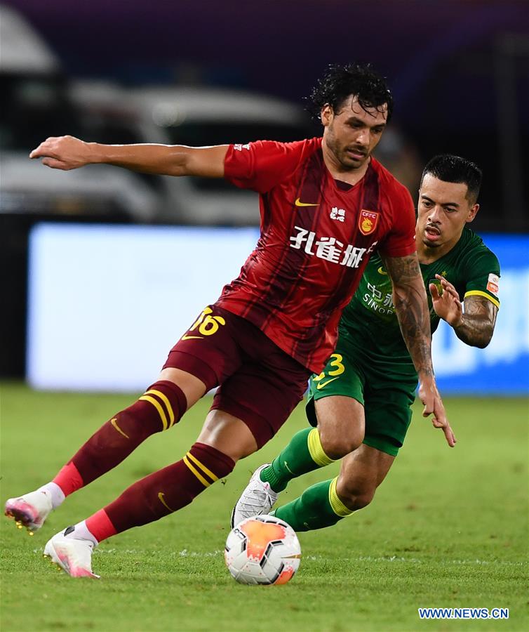 (SP)CHINA-SUZHOU-FOOTBALL-CHINESE SUPER LEAGUE-BEIJING GUOAN VS HEBEI CHINA FORTUNE (CN)