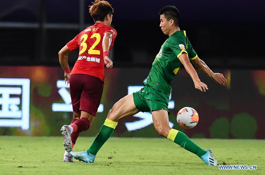 (SP)CHINA-SUZHOU-FOOTBALL-CHINESE SUPER LEAGUE-BEIJING GUOAN VS HEBEI CHINA FORTUNE (CN)