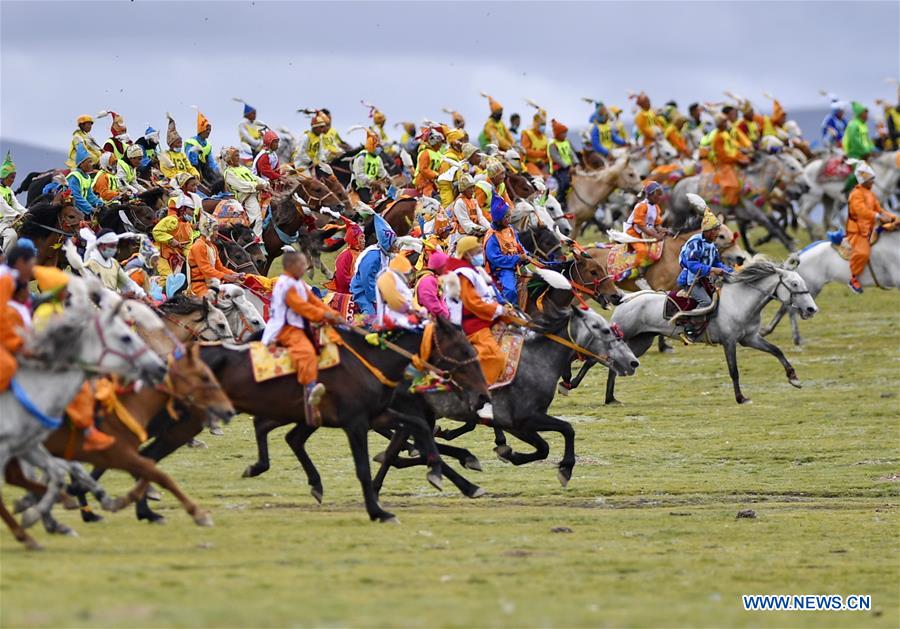 (SP)CHINA-TIBET-NAGQU-HORSE RACING FESTIVAL (CN)