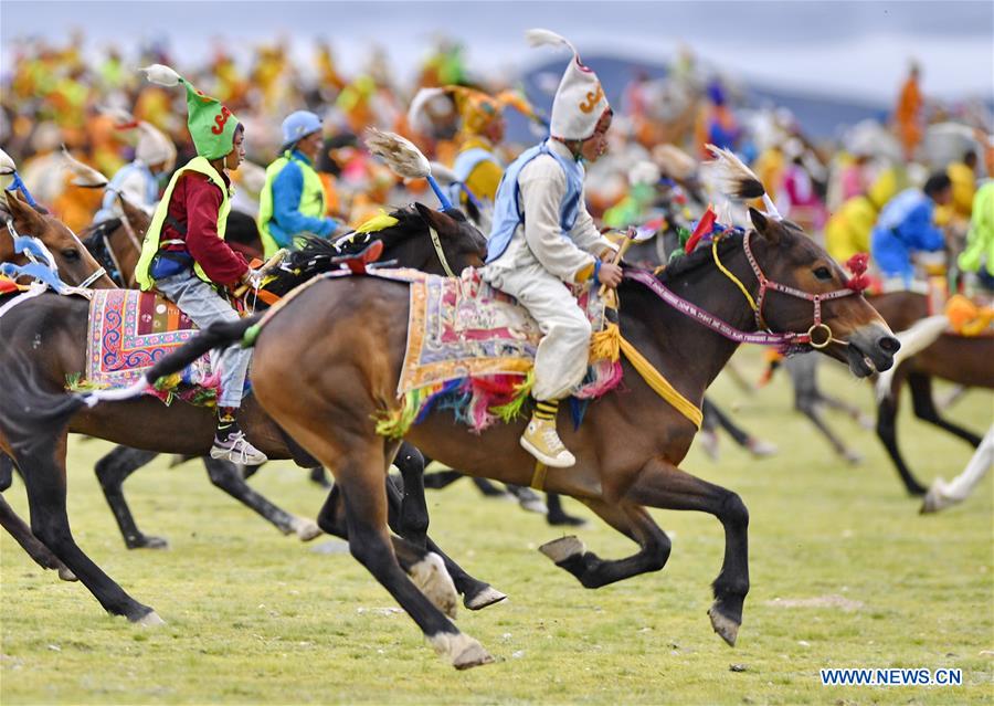 (SP)CHINA-TIBET-NAGQU-HORSE RACING FESTIVAL (CN)