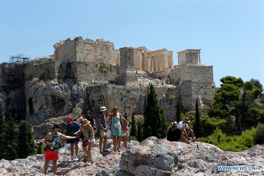 GREECE-ATHENS-TOURIST-COVID-19