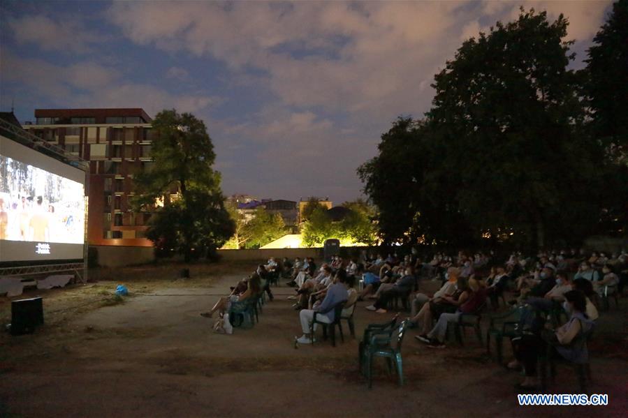 ROMANIA-BUCHAREST-OPEN-AIR CINEMA