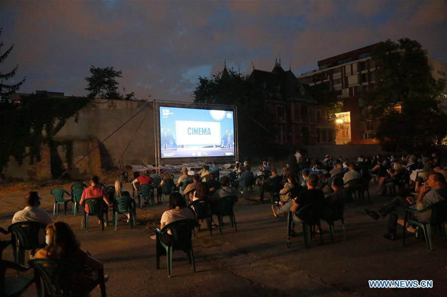 ROMANIA-BUCHAREST-OPEN-AIR CINEMA