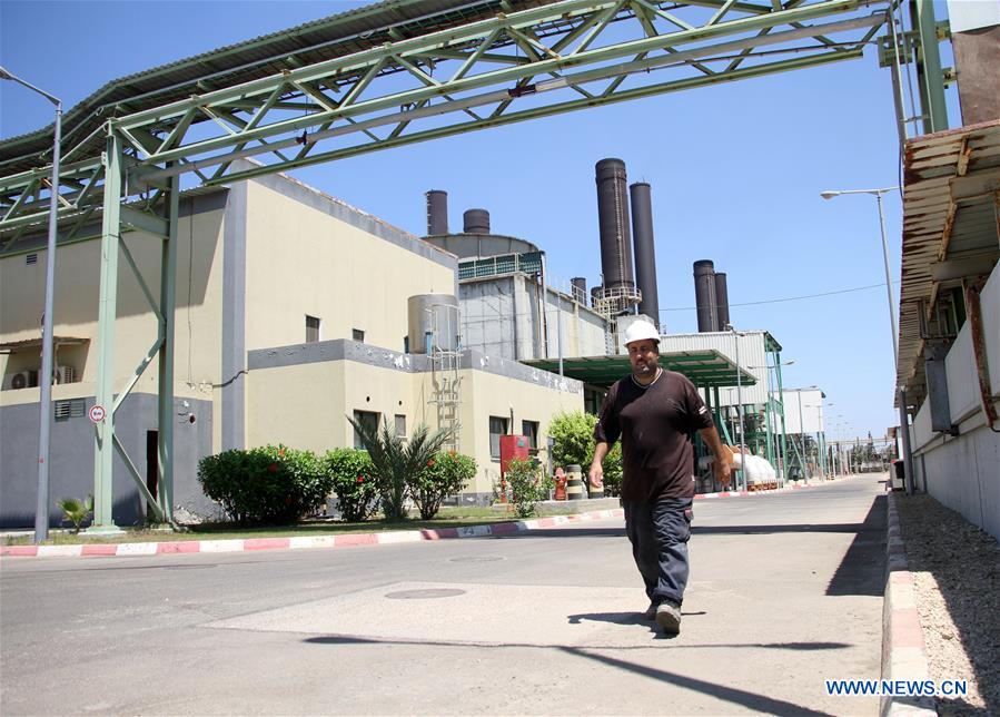 MIDEAST-GAZA-POWER PLANT-FUEL SHORTAGE