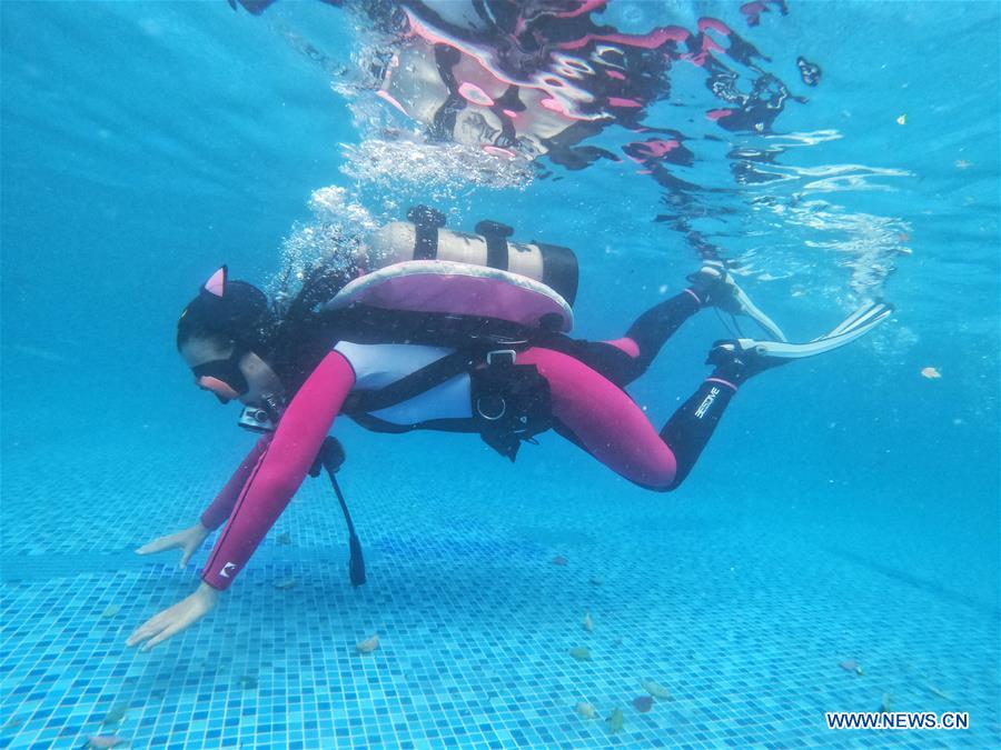 (SP)CHINA-GUIZHOU-SCUBA DIVING-TRAINING (CN)