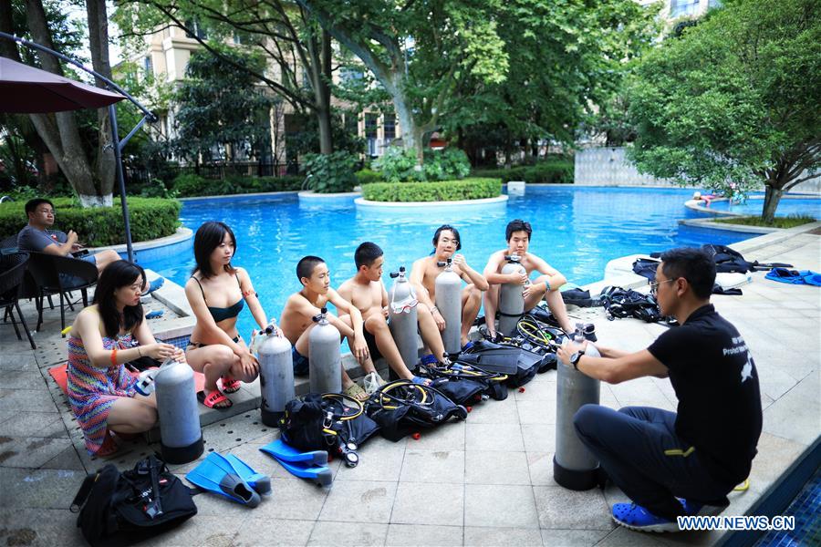 (SP)CHINA-GUIZHOU-SCUBA DIVING-TRAINING (CN)