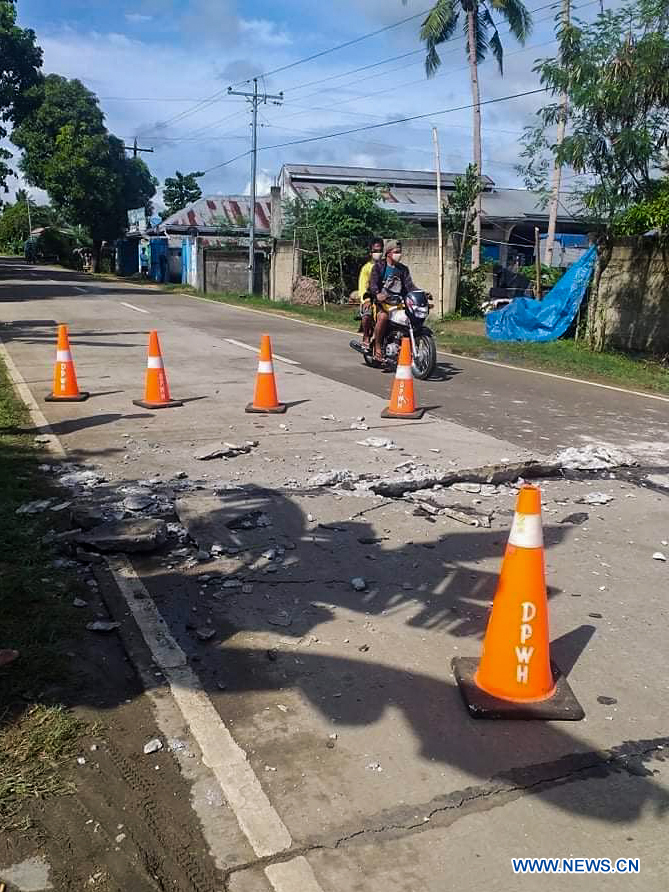 PHILIPPINES-MASBATE-EARTHQUAKE 