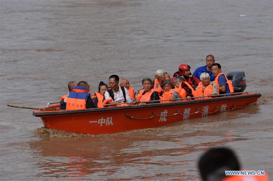 CHINA-SICHUAN-LESHAN-FLOOD (CN)