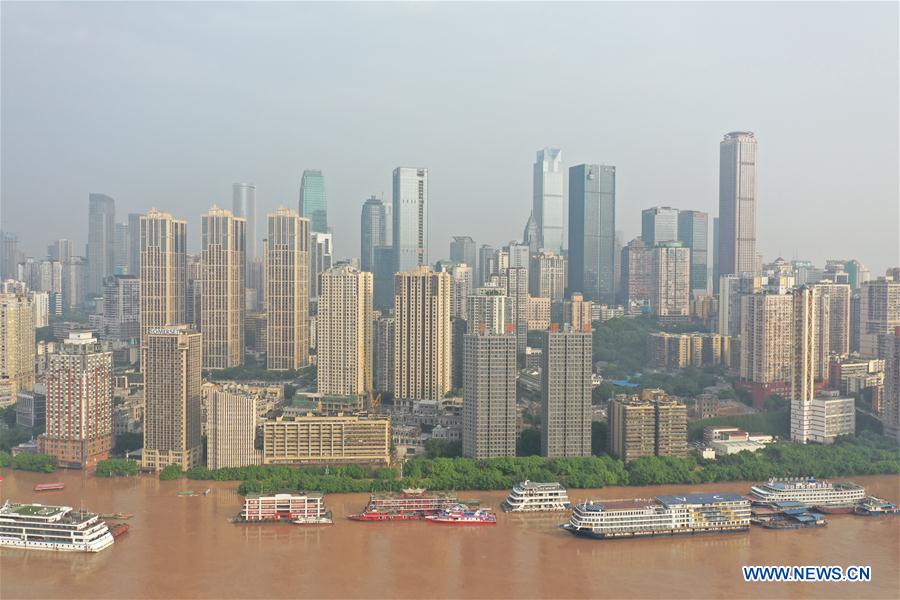 CHINA-CHONGQING-YANGTZE RIVER-WATER LEVEL (CN)