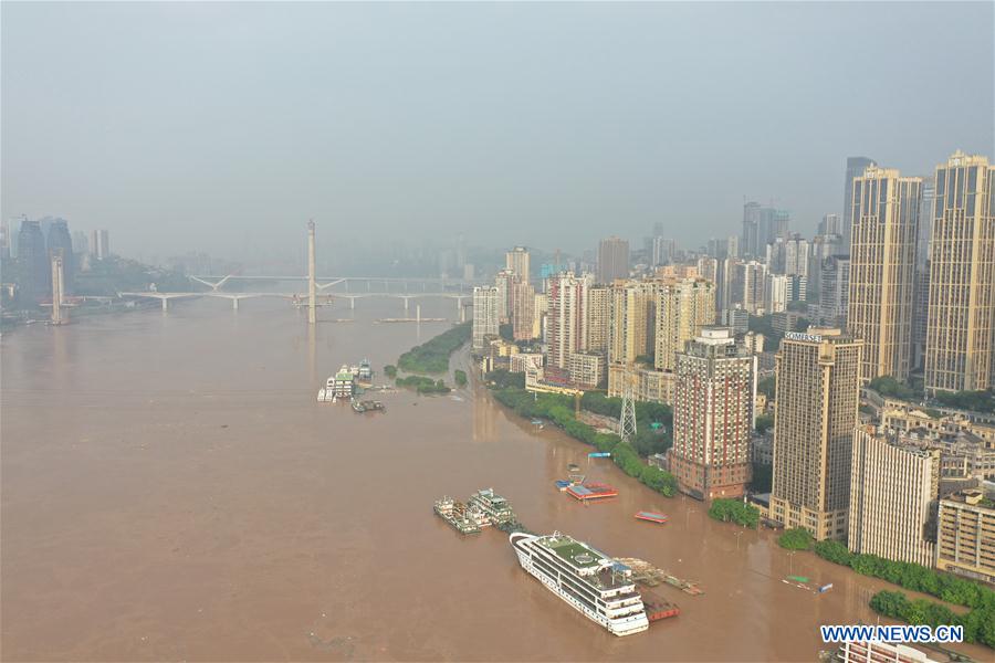 CHINA-CHONGQING-YANGTZE RIVER-WATER LEVEL (CN)