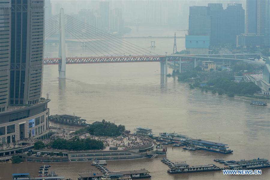 CHINA-CHONGQING-YANGTZE RIVER-WATER LEVEL (CN)