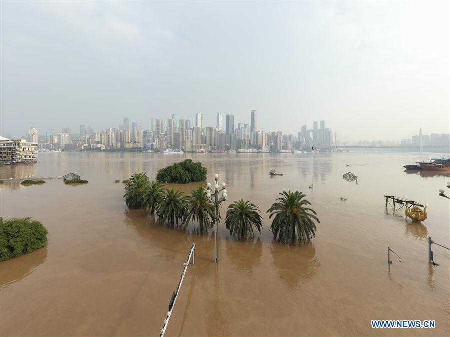 CHINA-CHONGQING-YANGTZE RIVER-WATER LEVEL (CN)