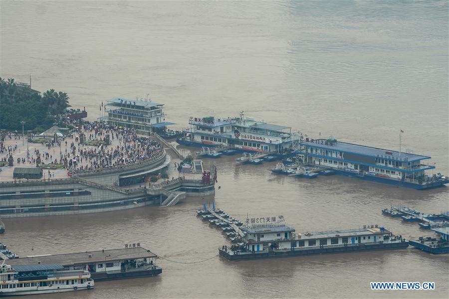 CHINA-CHONGQING-YANGTZE RIVER-WATER LEVEL (CN)