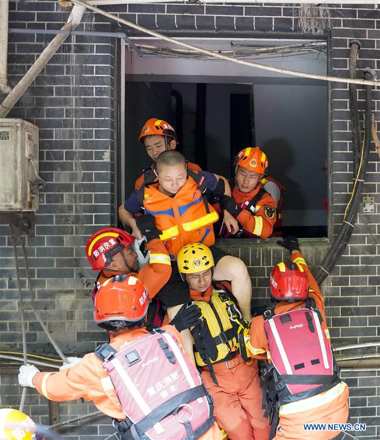 CHINA-CHONGQING-YANGTZE RIVER-FLOOD-RESCUE (CN) 