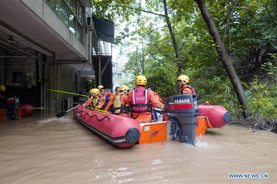 CHINA-CHONGQING-YANGTZE RIVER-FLOOD-RESCUE (CN) 