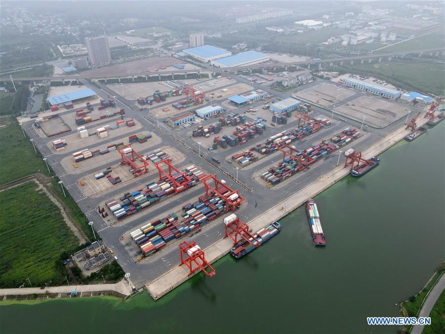 CHINA-ANHUI-HEFEI PORT-OPERATION-RESUMPTION (CN)