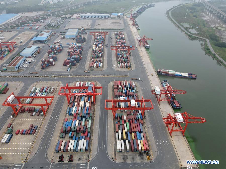 CHINA-ANHUI-HEFEI PORT-OPERATION-RESUMPTION (CN)