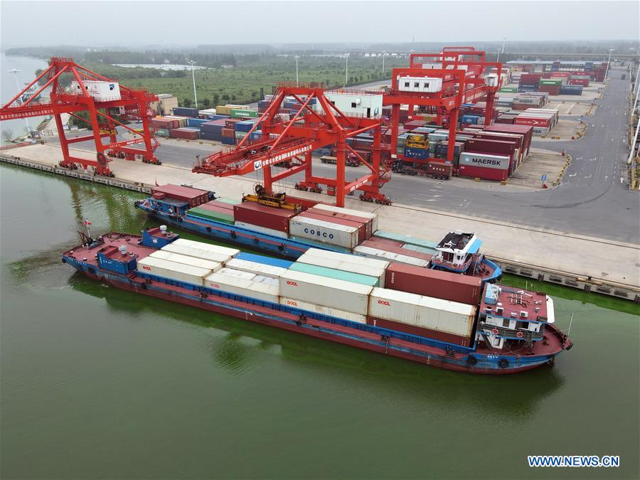 CHINA-ANHUI-HEFEI PORT-OPERATION-RESUMPTION (CN)