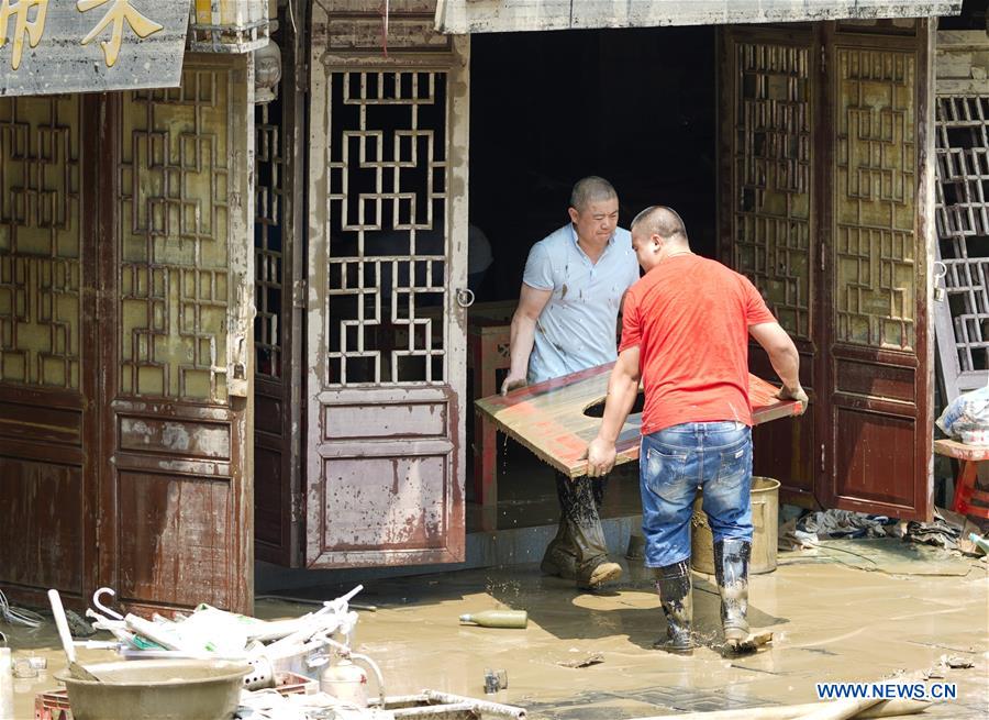 CHINA-CHONGQING-CIQIKOU-FLOOD-RESTORATION (CN)