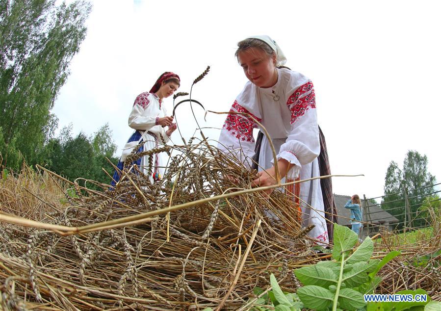 BELARUS-MINSK-HARVEST-CELEBRATION