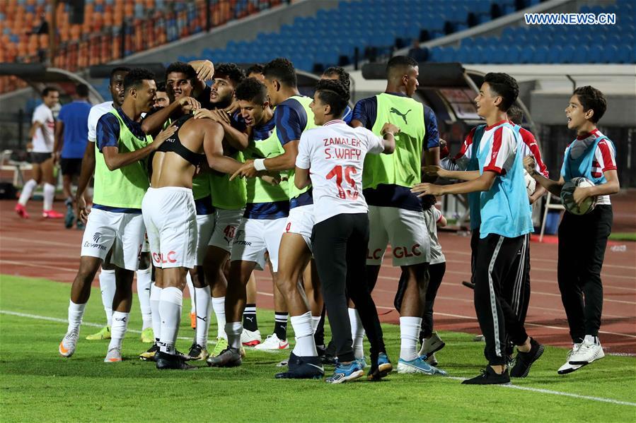 (SP)EGYPT-CAIRO-FOOTBALL-EGYPTIAN PREMIER LEAGUE-ZAMALEK VS AL-AHLY